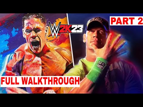 WWE 2K23 John Cena Showcase Full Walkthrough Part 2 (PS5 Gameplay)