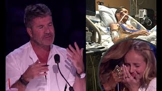 Evie Clair: Simon Cowell CHOKES UP While Her Sick 