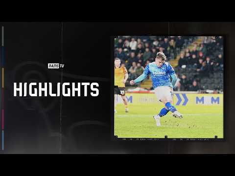 HIGHLIGHTS | Hull City vs Derby County