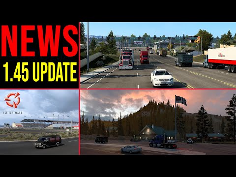 ATS 1.45 Update NEWS 🚨 Weststadt Cody und US-14