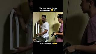 Your son is the real troublemaker! 😅 #findingher #trending #edit #editaudio