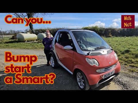 Can you bump start a Smart? No clutch pedal! With added Aussie Ford