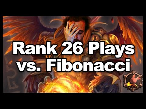 Rank 26 Plays vs. Fibonacci