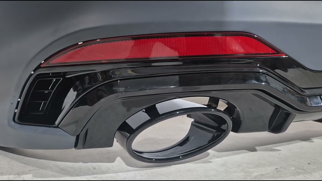 Audi A5 2016-2025 гг. Задний бампер в сборе RS-Style (2016-2019) Video 1