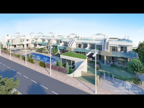 Apartments with pool in a quiet area 4 km from the beach in Pilar de la Horadada, Spain