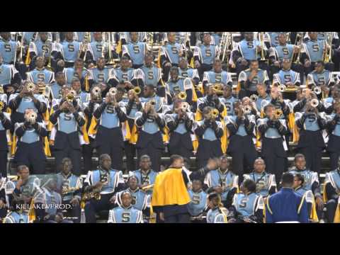 Southern University Marching Band Trumpets - Spain - 2015