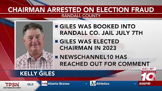Randall County Republican chairman arrested on election fraud charges