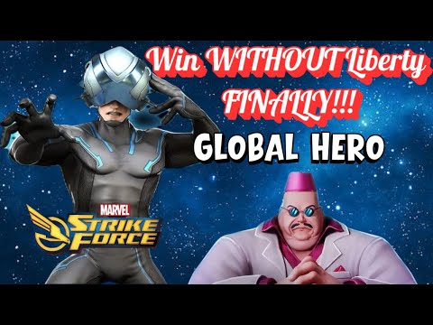 MSF-PROF X SAGA-GLOBAL HERO-ENDLICH OHNE LIBERTY GEWINNEN!!!-MARVEL STRIKE FORCE