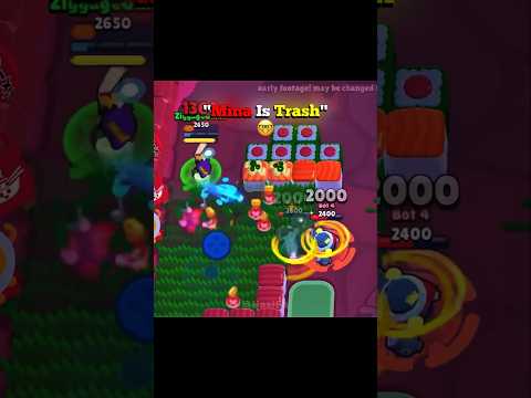 Mina Is the Worst Brawler? 😭💀 #shorts #brawlstars #supercell