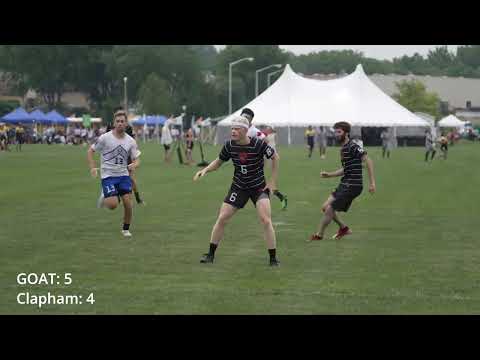 Toronto GOAT vs GB Clapham | 2022 WUCC Men's Pool Play