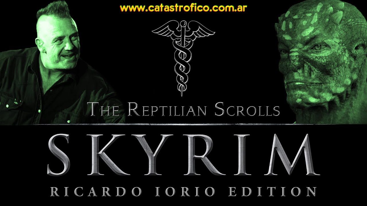 Ricardo Iorio en Skyrim (The Reptilian Scrolls)
