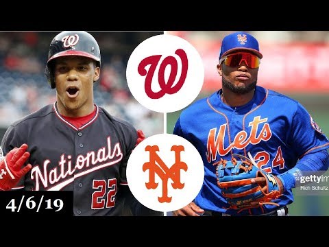 Washington Nationals vs New York Mets Highlights | April 6, 2019