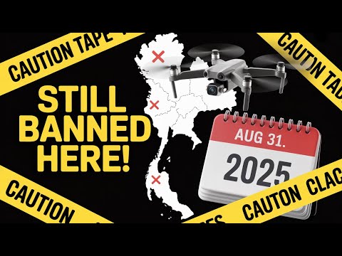 Thailand Just Changed Drone Rules What You Need to Know!