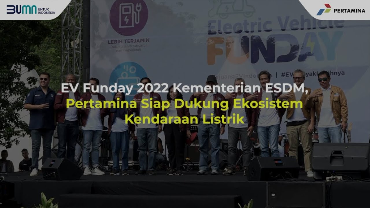 EV Funday, Pertamina Dukung Ekosistem Kendaraan Listrik