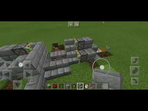 Minecraft Redstone Building P.3 (Stairs trap)