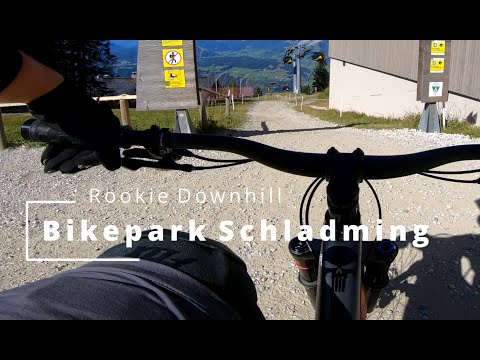 Anfänger fährt Bikepark Schladming - Rookie Downhill & Kessler Line 2021 4k RAW