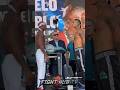 Yordenis Ugas SIZES UP Mario Barrios at FINAL face off at weigh in!