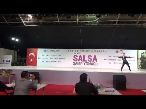 2021-2022 TDSF SPORTİF SALSA 1.ETAP ANTALYA-YETİŞKİNLER SOLO ERKEK A FİNAL PERFORMANS: BORA HÜRCAN