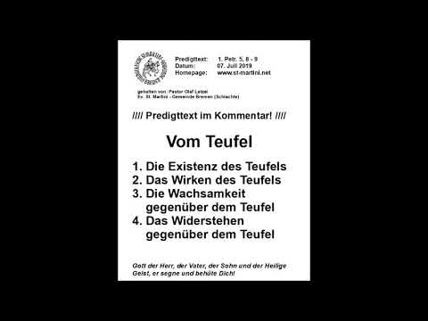 07.07.2019 - From the Devil