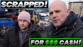 BUYING A SCRAP CAR AND SELLING IT FOR PROFIT
