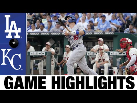 Dodgers vs. Royals Game Highlights (8/13/22) | MLB Highlights