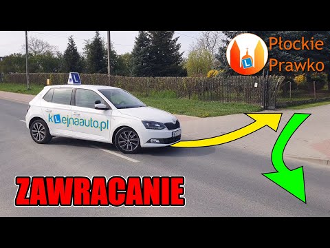 Zawracanie z użyciem biegu wstecznego -  [Porady Egzaminacyjne #6]