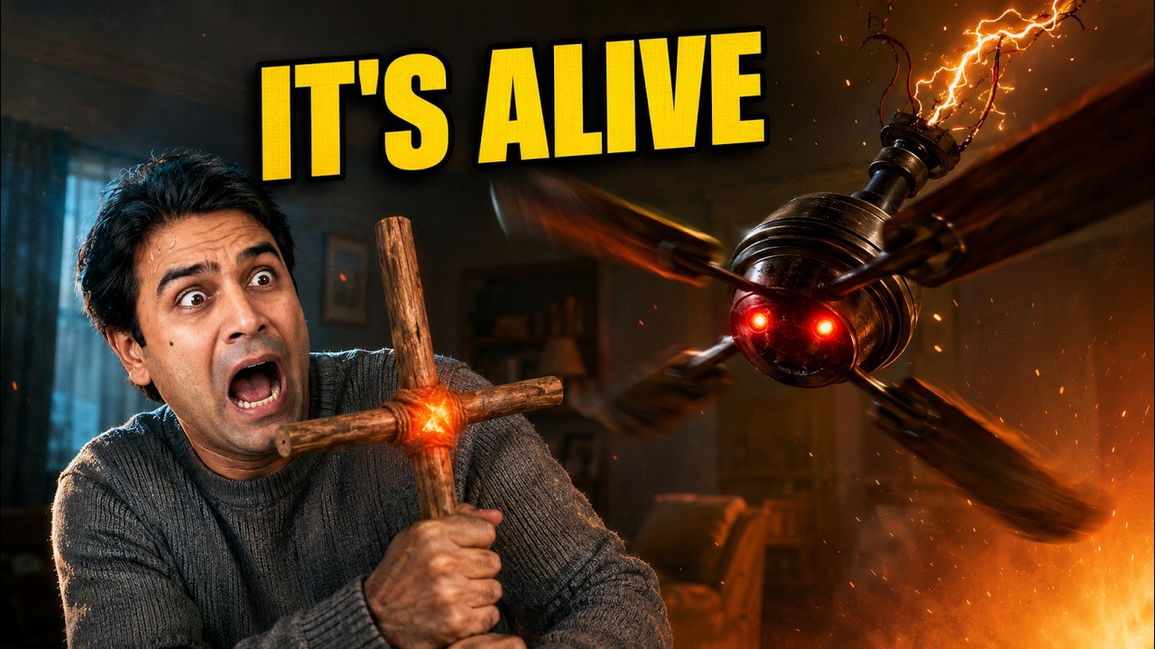 Man vs Killer Ceiling Fan | Unlucky Jawad (Full Short Film)
