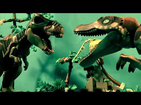 Spinosaurus V T REX Jurassic park 3