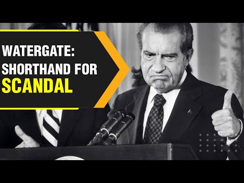 From Watergate to Partygate: Shorthand for scandal | WION Originals