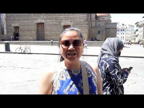 A glimpse of the basilica di San Lorenzo Firenze