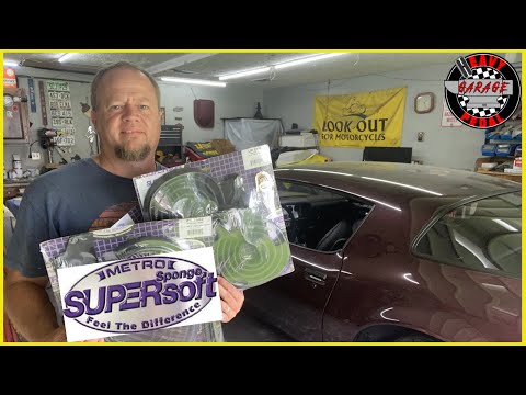 Door Roof Rails and Metro Soft Seals installed, Blowout Tab Replacement Second Gen Firebird / Camaro