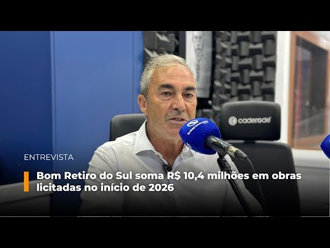 Bom Retiro do Sul soma R$ 10,4 milhões em obras licitadas no início de 2026