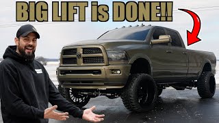 My BIG LIFT Install is OFFICIALLY COMPLETE!!! This TRUCK Looks SO GOOD!!!