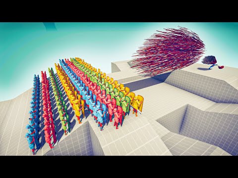 100x SHIELD BEARER COLOR PACK vs EVERY GOD - Totally Accurate Battle Simulator