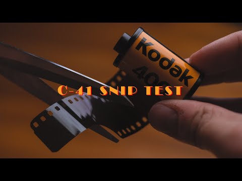 How to Test Your C-41 Film Chemicals with a Snip Test