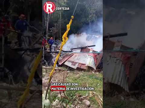 #Regional incendio estructural se registró en la vereda Caunzal, en el municipio de Montebello