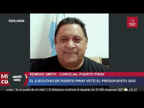 Remigio Smith, concejal de Puerto Piray | Misiones Cuatro