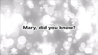 Anthem Lights - Mary, did you know? (Lyric Video)