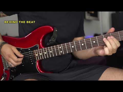 MICRO TIMING: Playing behind or ahead of the beat.