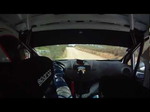 Matteo Brunello camera car Portugal 2011 wrc academy.mov