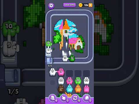 Pixel Flow Level 2393 Walkthrough