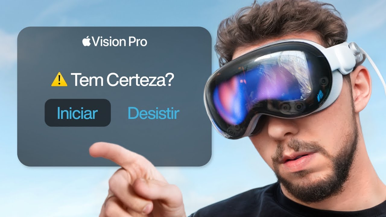Sobrevivi 24 Horas no Futuro • Apple Vision Pro
