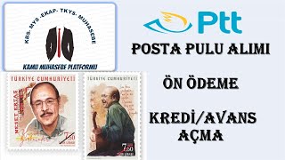 POSTA PULU ALIMI AVANS AÇMA