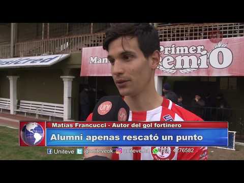 Alumni empató con Sarmiento de Leones