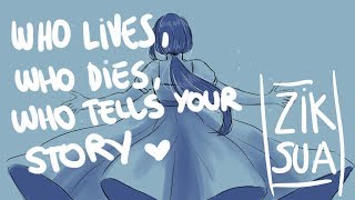 Video thumbnail of "Who lives, who dies, who tells your story- Hamilton Animatic"