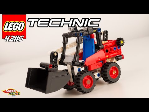 Vidéo LEGO Technic 42116 : Chargeuse compacte