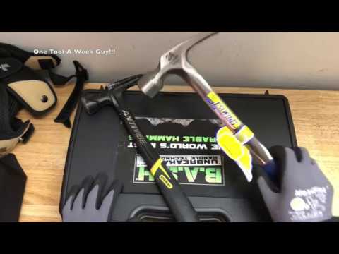 Building A Tool Bag (Hammer Stanley 51-167, Estwing E3-24SM, Wilton BASH3PC)