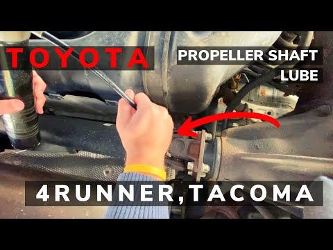 Toyota Propeller or Drive Shaft Lubrication 4Runner, Tacoma