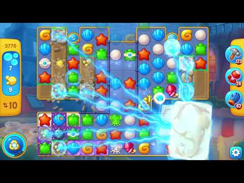 Fishdom 3776 Hard Level - NO BooSTERS