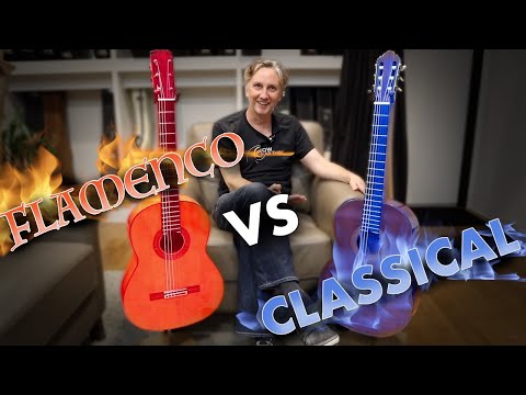 Classical Guitar vs Flamenco Guitar: What’s the REAL Difference?